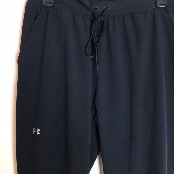 Under armour mens black loose athletic jogger pants size medium - Picture 4 of 11